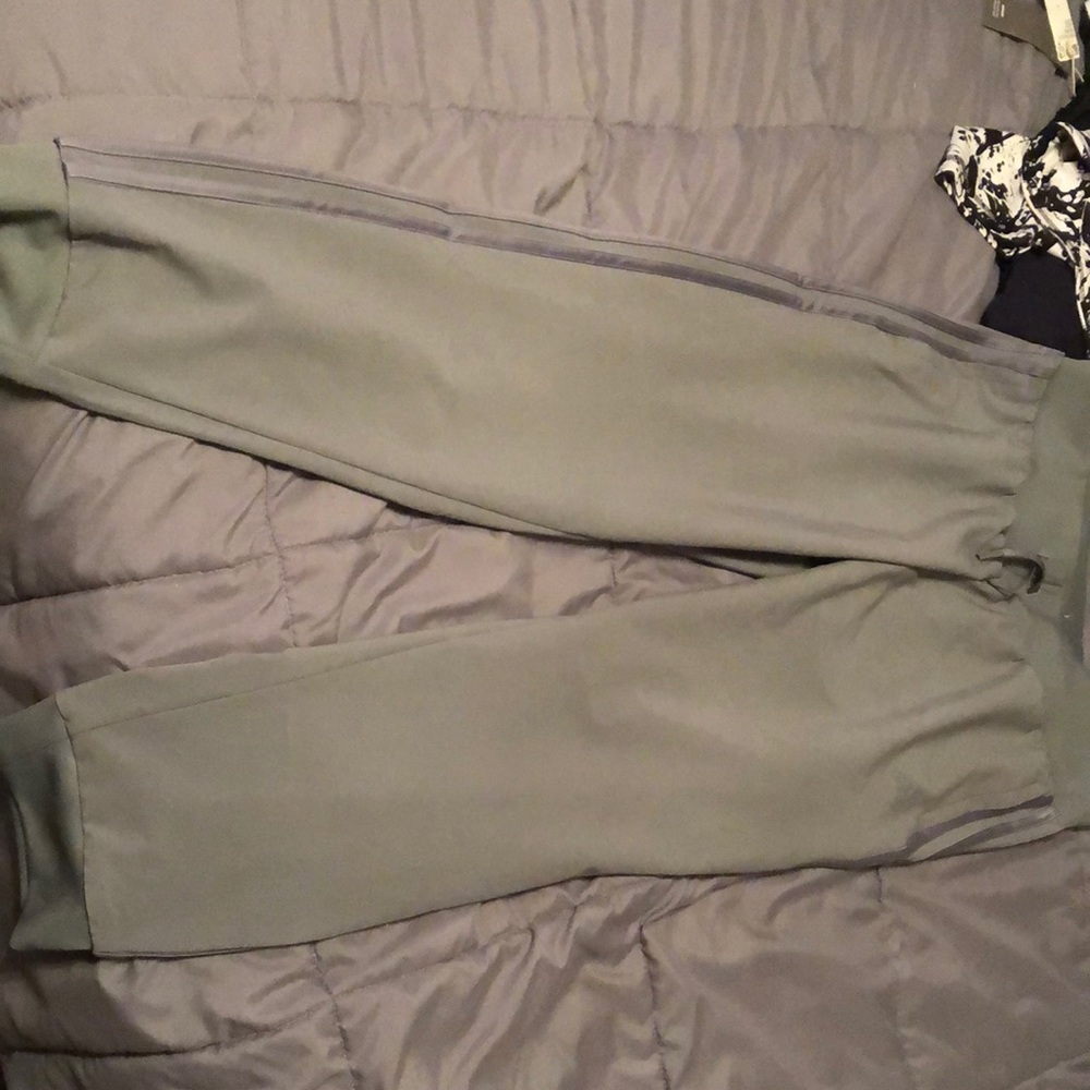 Grey adidas joggers
